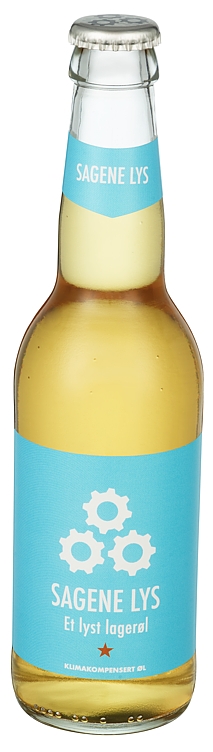 Sagene lys   4,5%   24x33cl