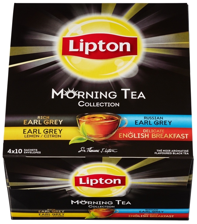 Lipton morning tea collection 4x10ps