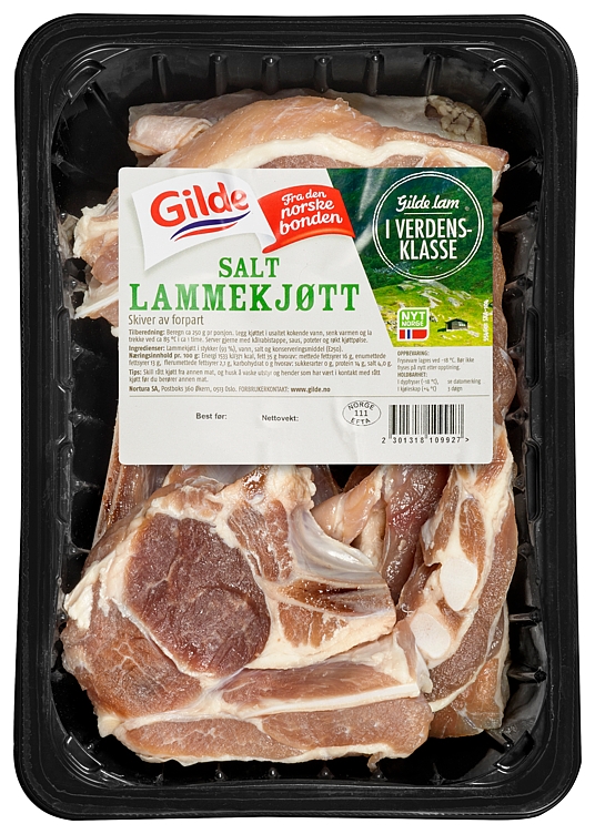 Lammekjøtt salt 4xca950g kg
