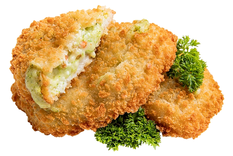 Kapteinens fylte rødspette ost/brok 150g   5kg