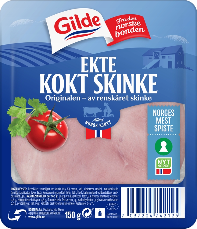 Kokt skinke   150g
