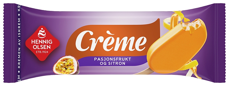 Cream passion fruit and lemon 110ml