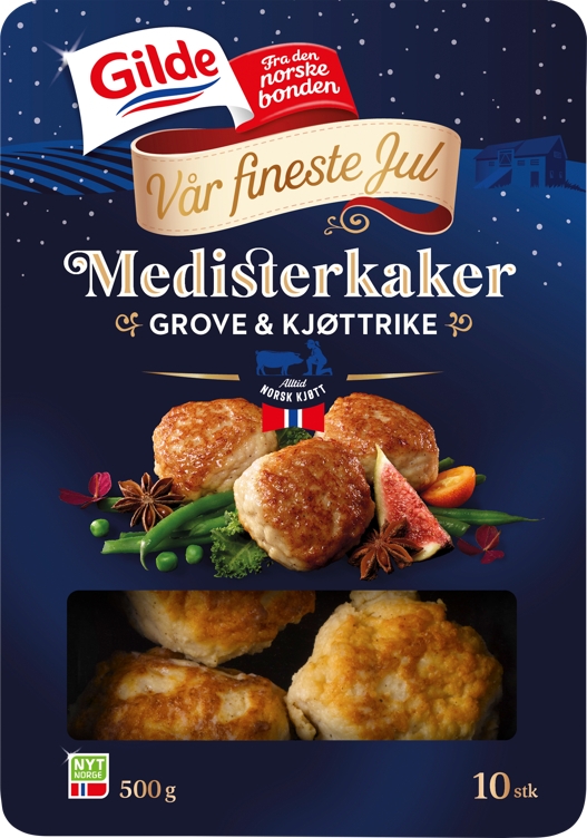 Våre beste medisterkaker 500g