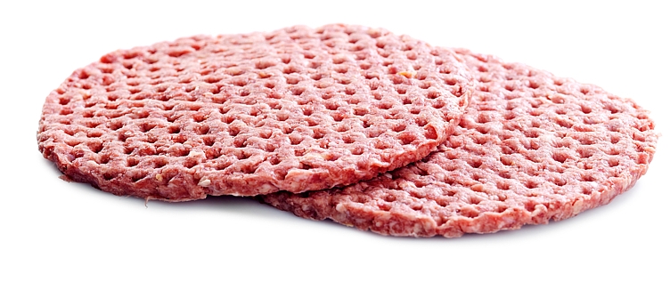 Hamburger standard rå   200g   4,8kg