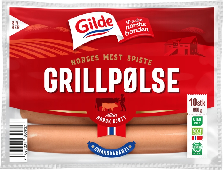 Grillpølse 600g