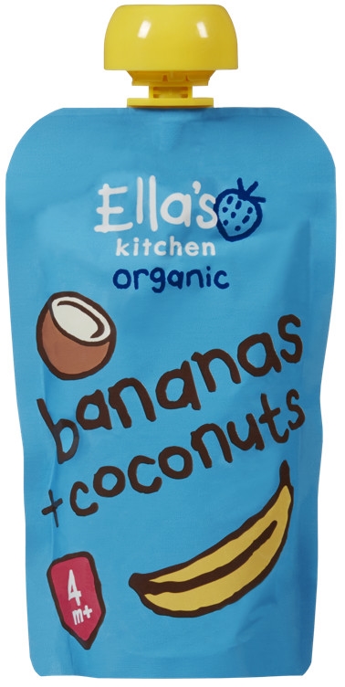 Barnemat banan+kokos økol.    120g