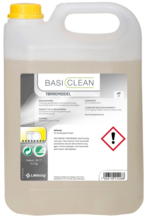 Basiclean tørremiddel  5,2kg