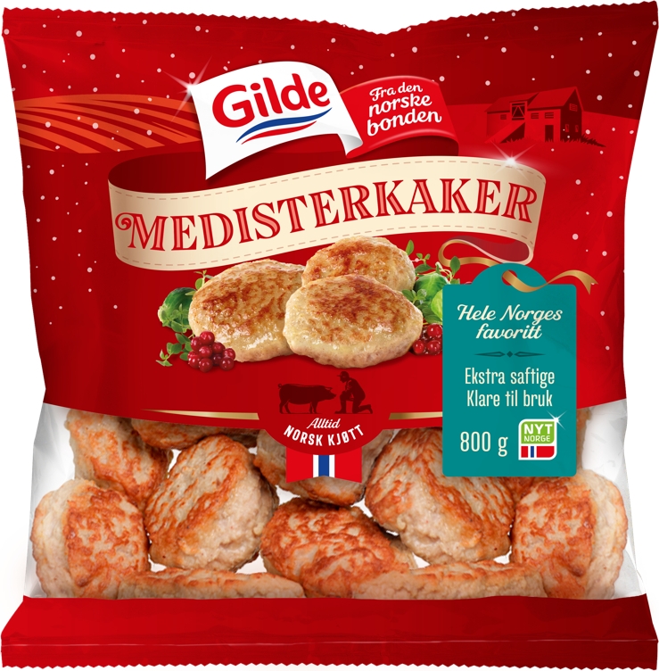 Medisterkaker 800g