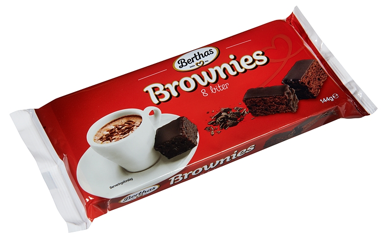 Brownie 8 biter 144g