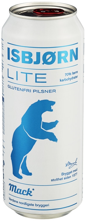 Isbjørn lite glutenfri giftbox bx 6pk   4,5%   24x50cl