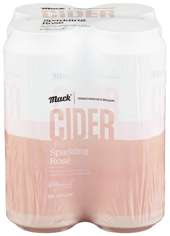 Cider sparkling rose bx   4,5%   24x0,5l