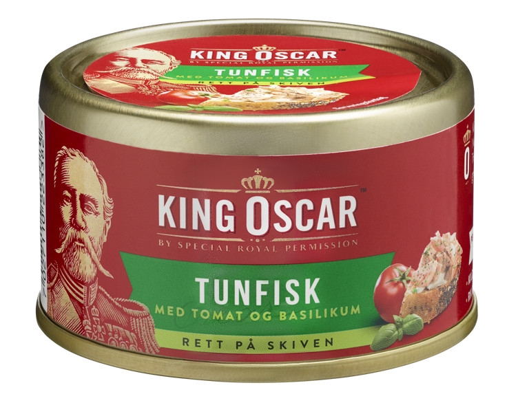 Tunfisk tomat & basilikum   85g