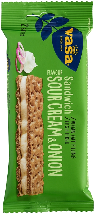 Wasa sandwich sourcream&onion  33g