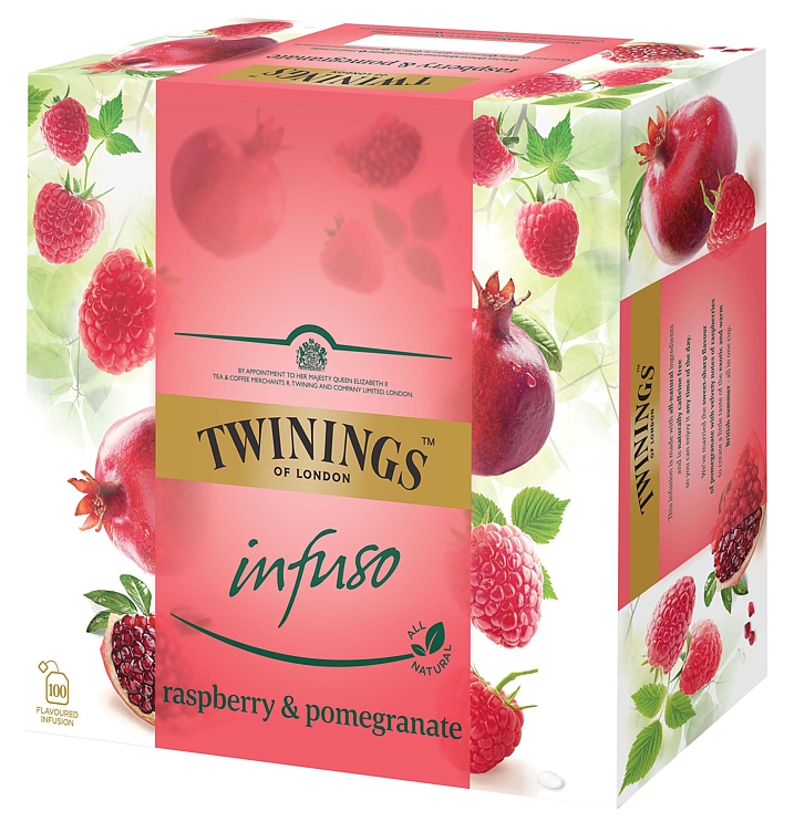 Twinings infuso raspberry&pomegrana tea  100bg