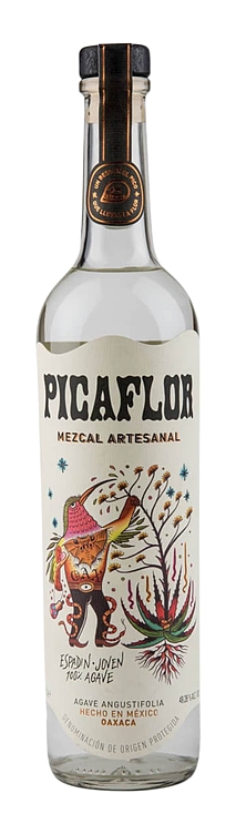 Picaflor mezcal artesanal 100% agave   43%   70cl