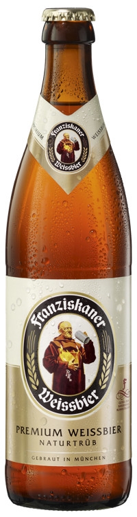 Franziskaner hefe weissbier natur 5% 20x50cl