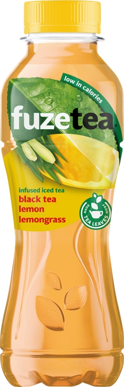 Fuze tea lemon lemongrass bottle 12x400ml