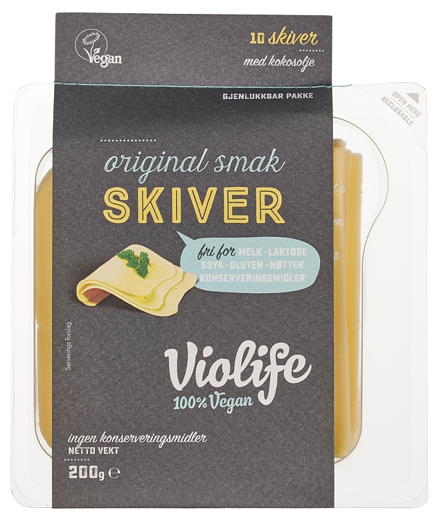 Skiver original vegansk 200g