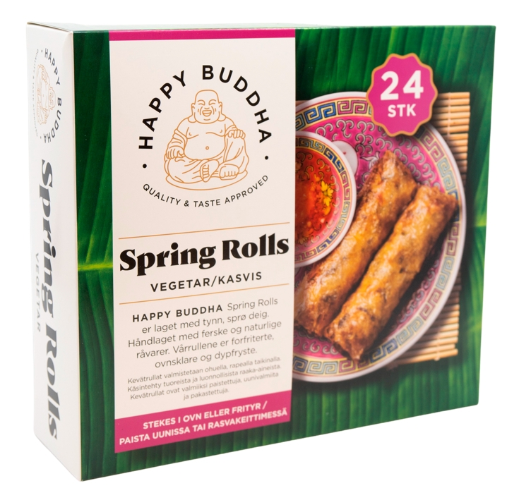 Spring roll with vegetables  10pcs