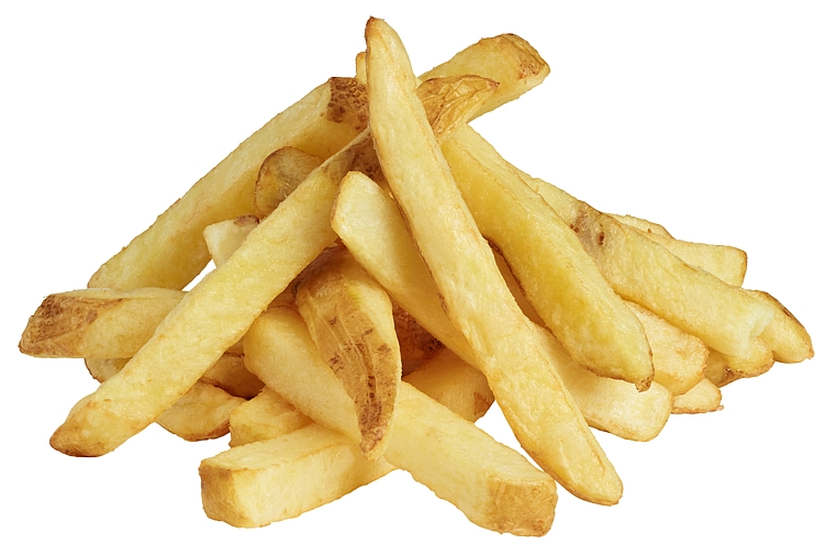 Pommes frites rettkutt med skall 12x12 1,8kg