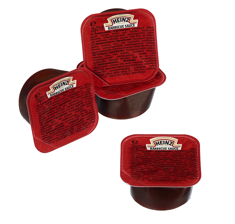 Barbeque sauce dip pot   100x25g