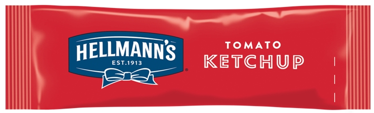 Ketchup kuvert pakke  198x10ml