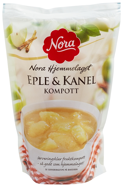 Eple & kanel kompott 455g