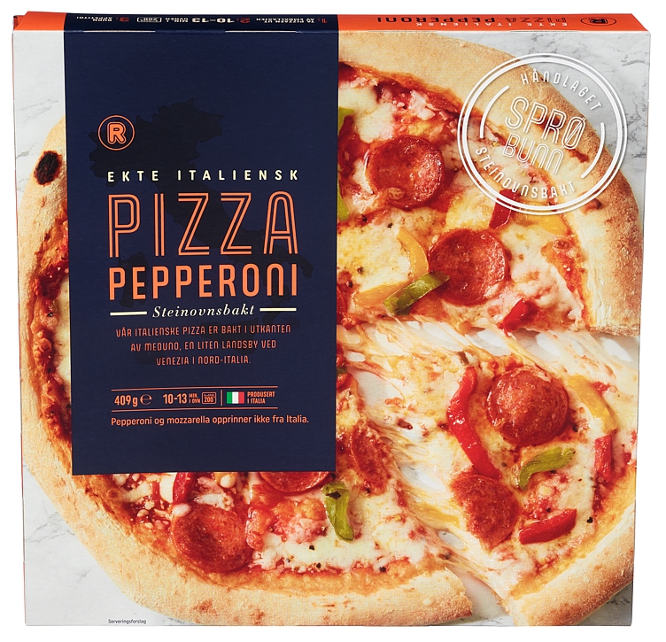Pizza pepperoni 409g