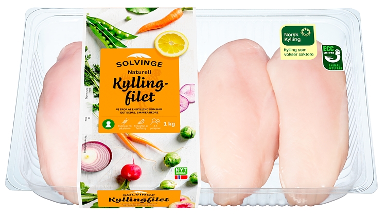 Kyllingfilet naturell   1000g