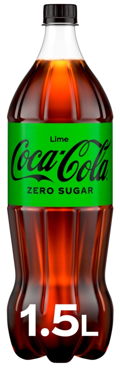 Coca-cola uten sukker lime 6x1,5l