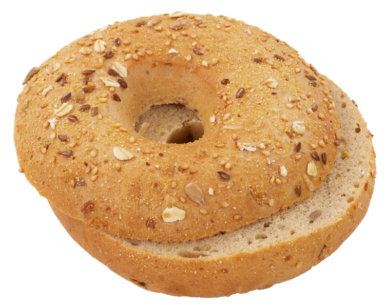 Bagel flerkorn delt tin server  30x120g