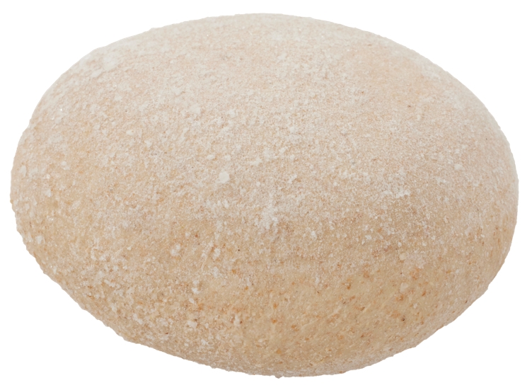 Deigemne rundstykke grovt  150x85g