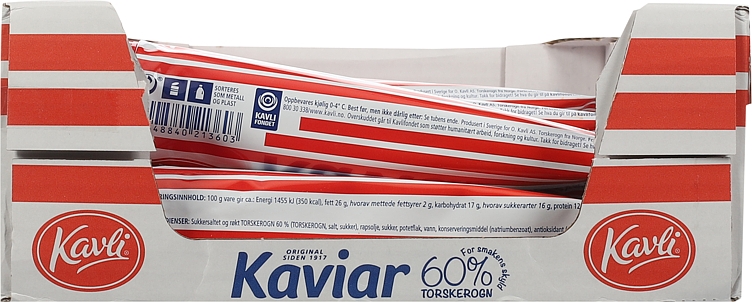 Kaviar 60% tube 190g