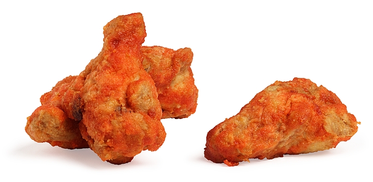 Crispy wings spicy singlefryst  2,5kg