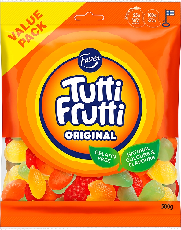 Tutti frutti original   500g