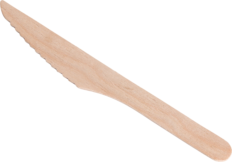 Trebestikk kniv vokset 165mm 100stk