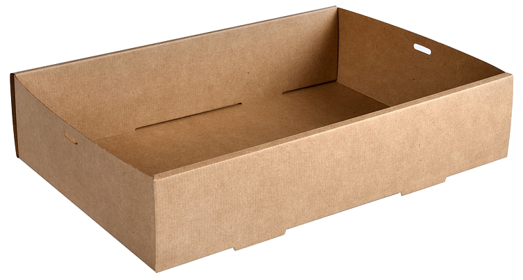 Tray catering 359x252 glance 7200ml medium brun 100stk