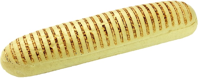 Panini with grill marks sliced  60x110g