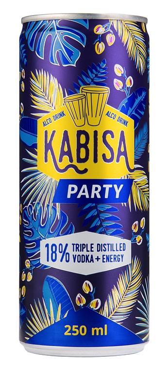 Kabisa party 18% 24x250ml