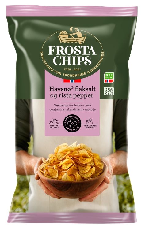 Havsnø flaksalt rista pepper 150g