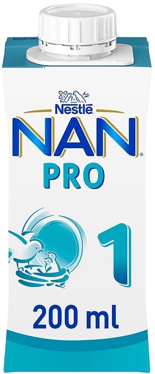 Nan pro 1 drink ready from 0 month   200ml