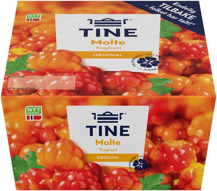 Yoghurt molte 4x150g