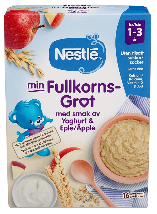 Porridge brans yoghurt apple 1-3years  450g