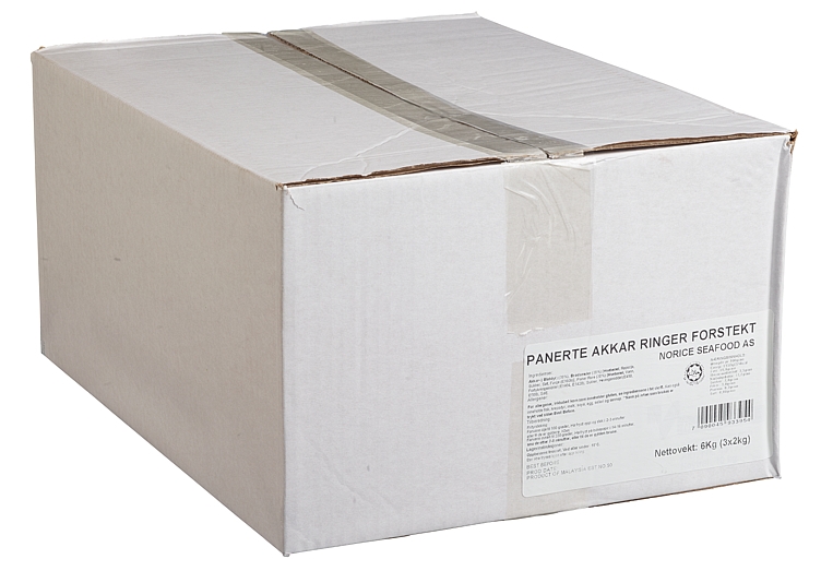 Akkar ringer panert sprøbakt 2kg