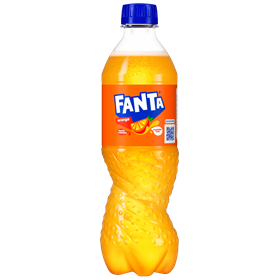 Fanta orange fl  24x50cl bilde 1.