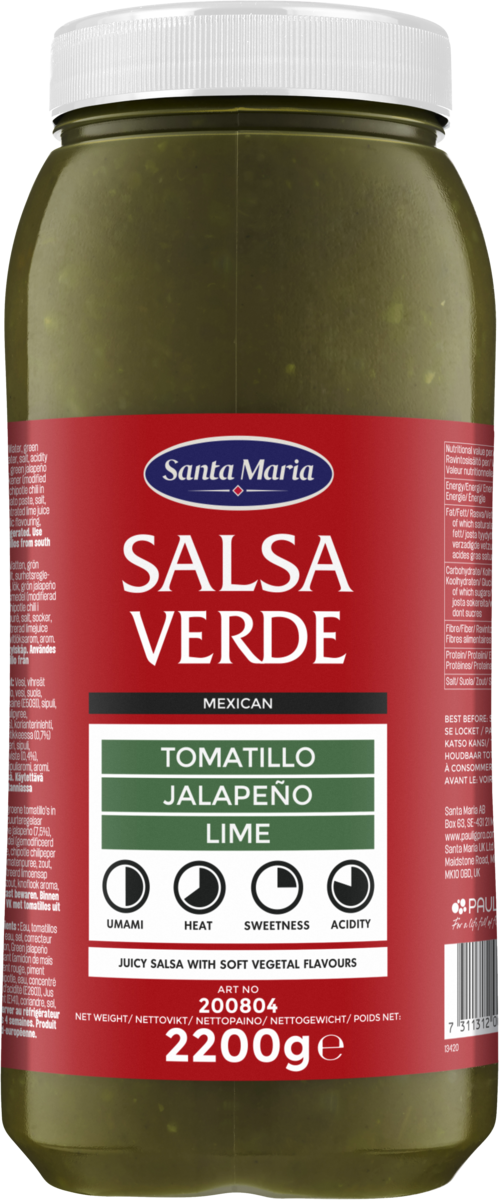 Salsa verde  2200g