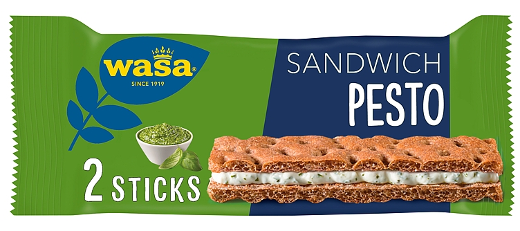 Wasa crips bread sandwich pesto  37g