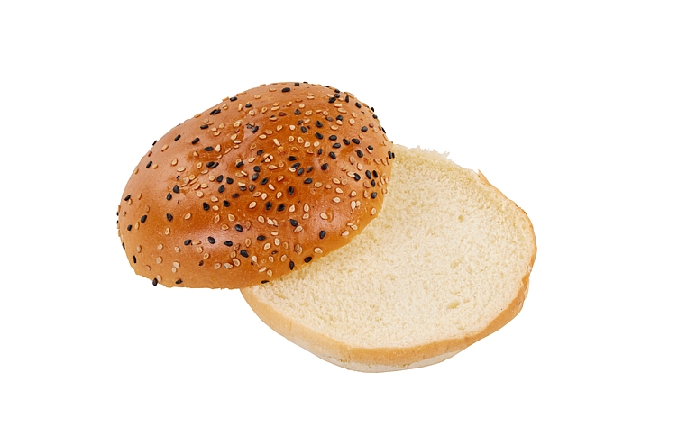 Hamburgerbrød gourmet brioche sesam mix pre sliced  30x70g