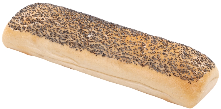 Baguette soft sub valmuefrø  50x140g