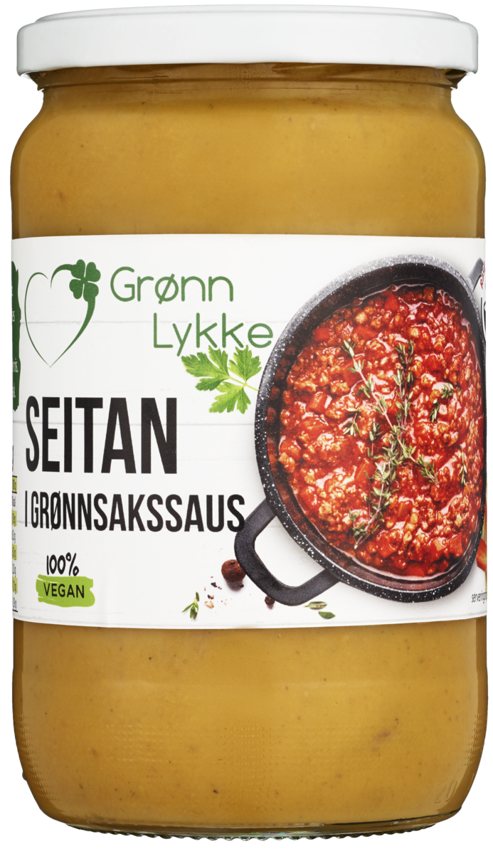 Seitan i grønnsakssaus   675g